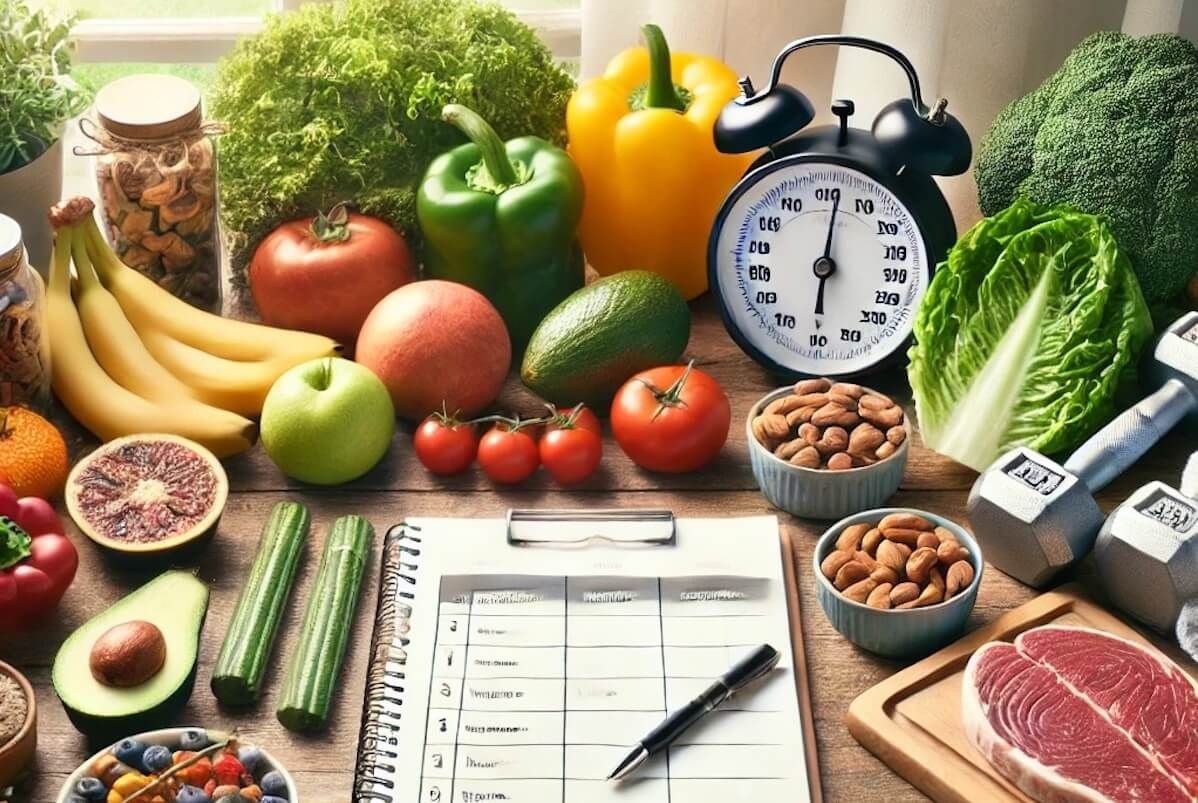 Persona disfrutando de alimentos saludables como parte del servicio de Consejo Nutricional en PsicoDeportivo